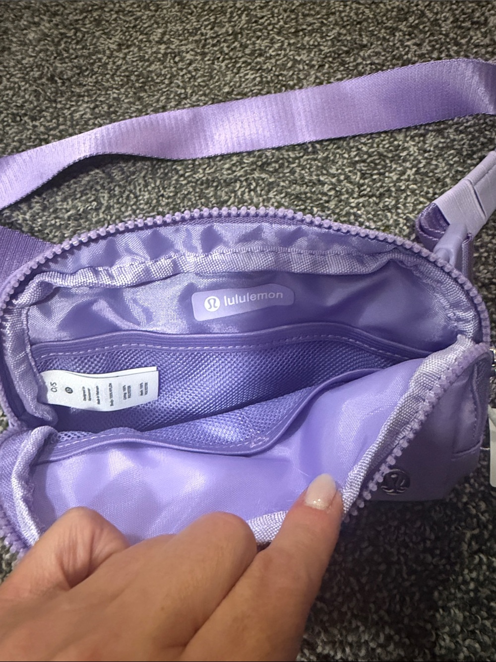 lululemon Lavender Crossbody Belt Bag - Picture 2 of 2